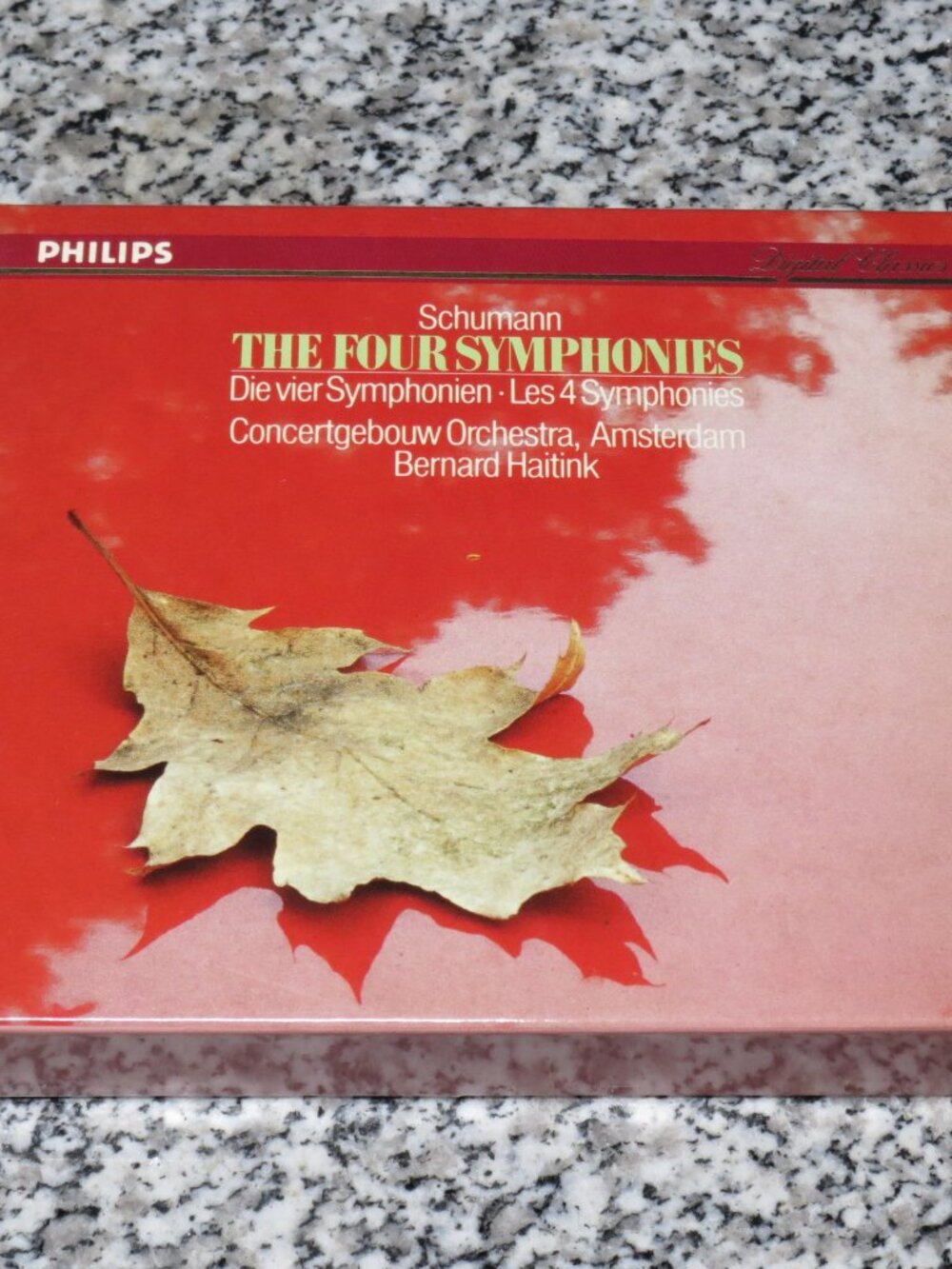 Schumann The Four Symphonies Two CD Set Schumann